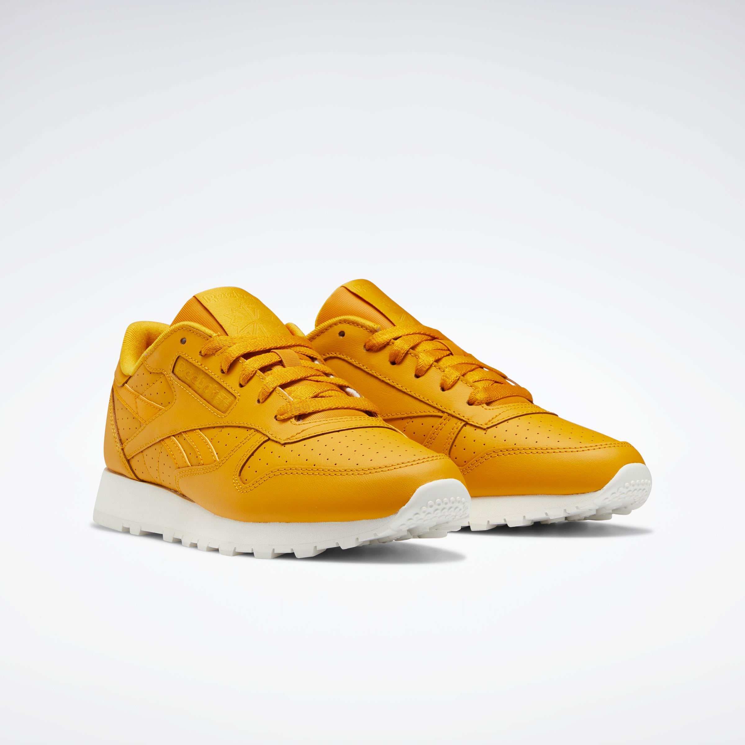 Yellow best sale reebok classics