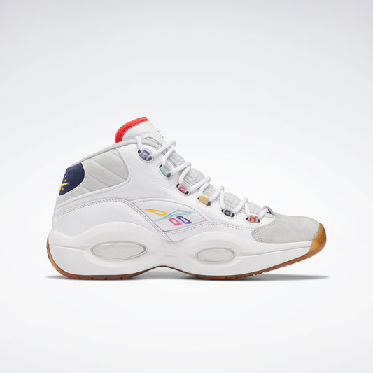 Chaussures Reebok Hommes Question Mid Chaussures Ftwwht/Vecnav/Pugry2