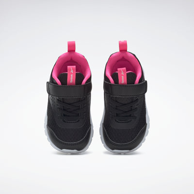 Reebok Footwear Kids Reebok Rush Runner 4 Td Shoes Infant Cblack/Atopnk/Ftwwht