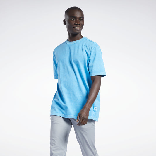 Reebok Apparel Men Classics Natural Dye T-Shirt Essblu