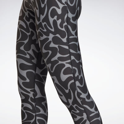 Black Leopard Print Active Leggings ( Runs small)