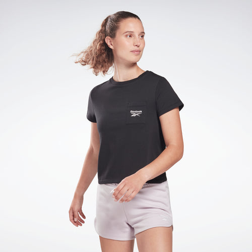 Reebok Apparel Women Reebok Identity T-Shirt (Plus Size) Black