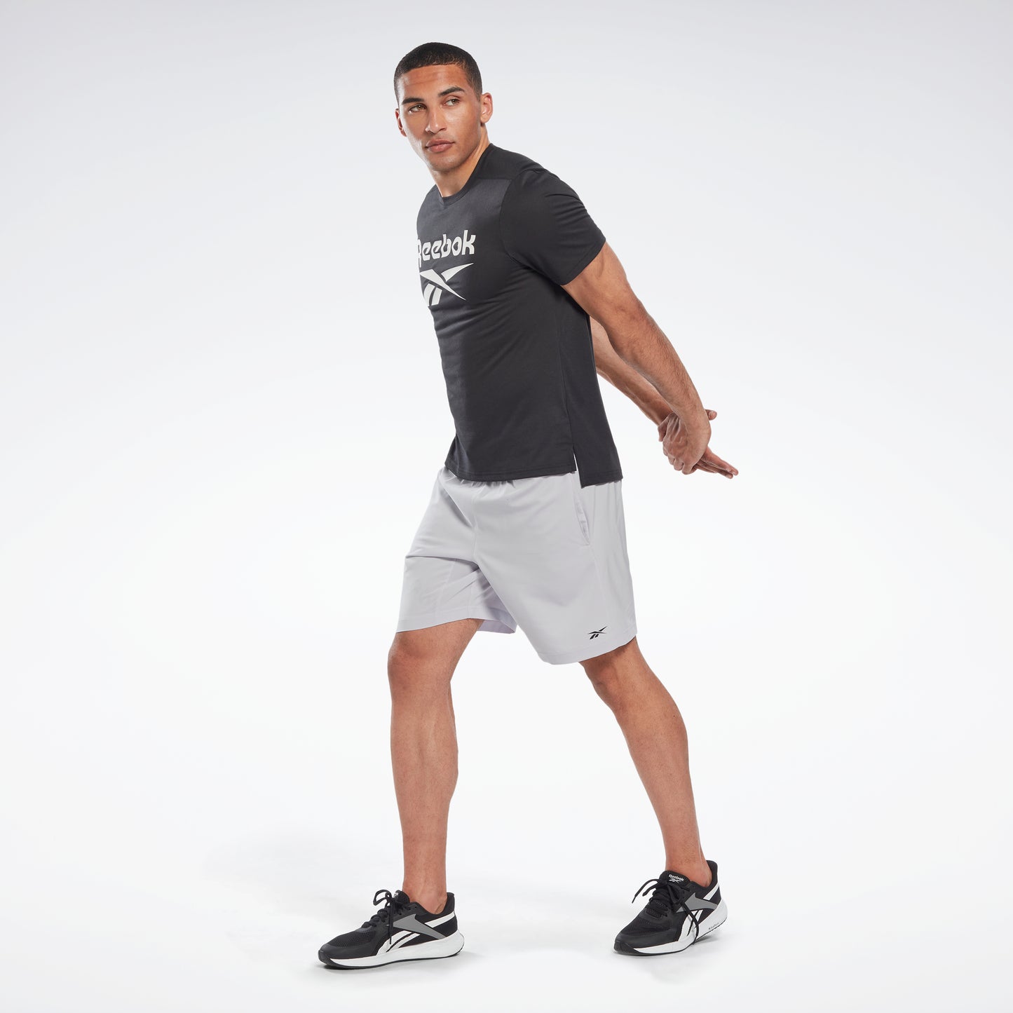 Reebok Apparel Men Workout Ready Shorts Pugry3