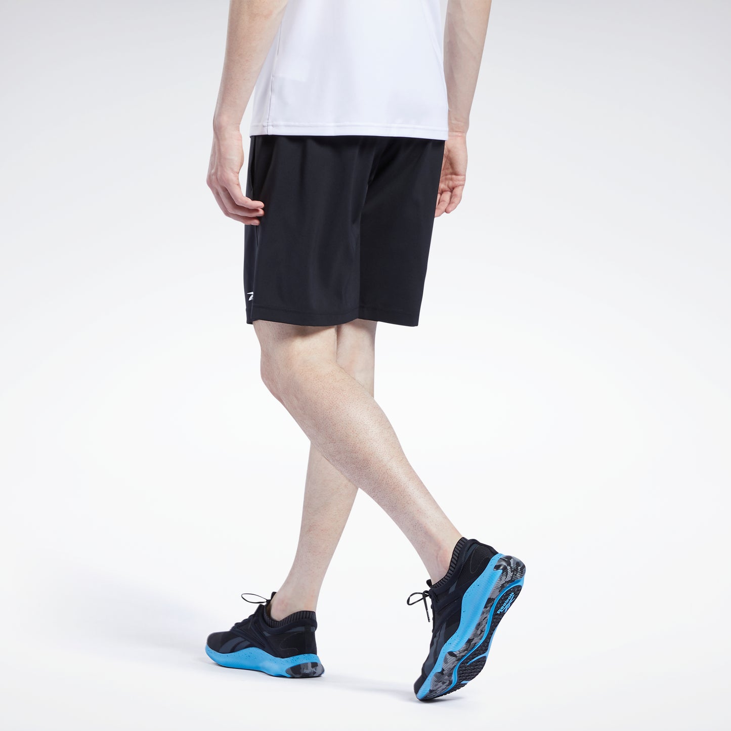  Reebok Men's Standard Workout Ready Woven Shorts, Light  Grey/Drawstring, Small : Clothing, Shoes & Jewelry