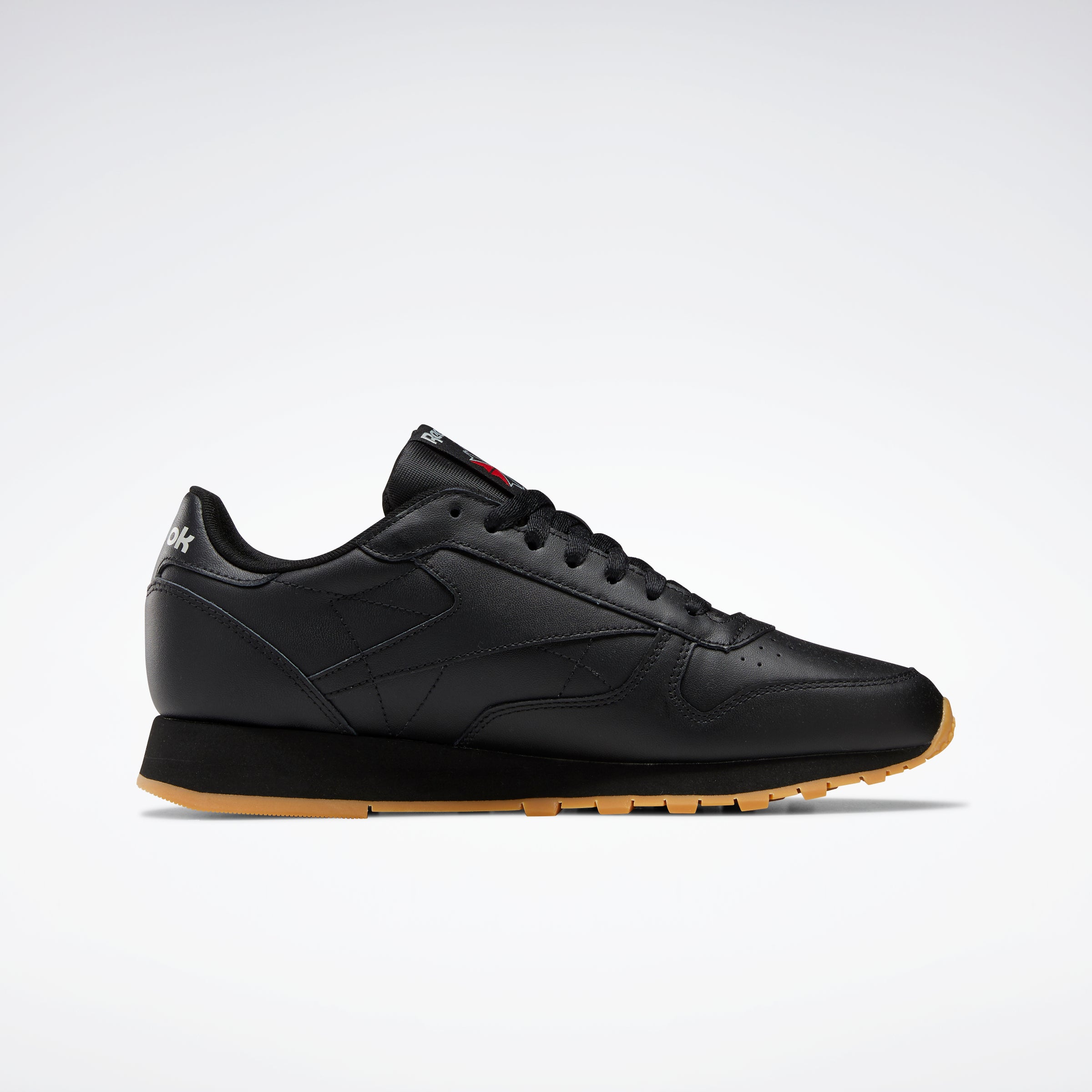 Mens reebok classic leather on sale black