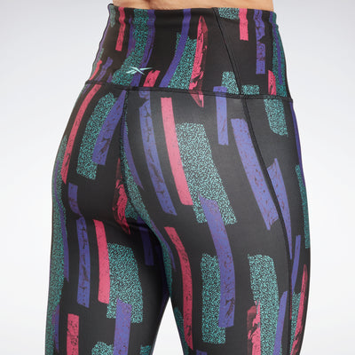 reebok printed workout leggings - By Lauren M