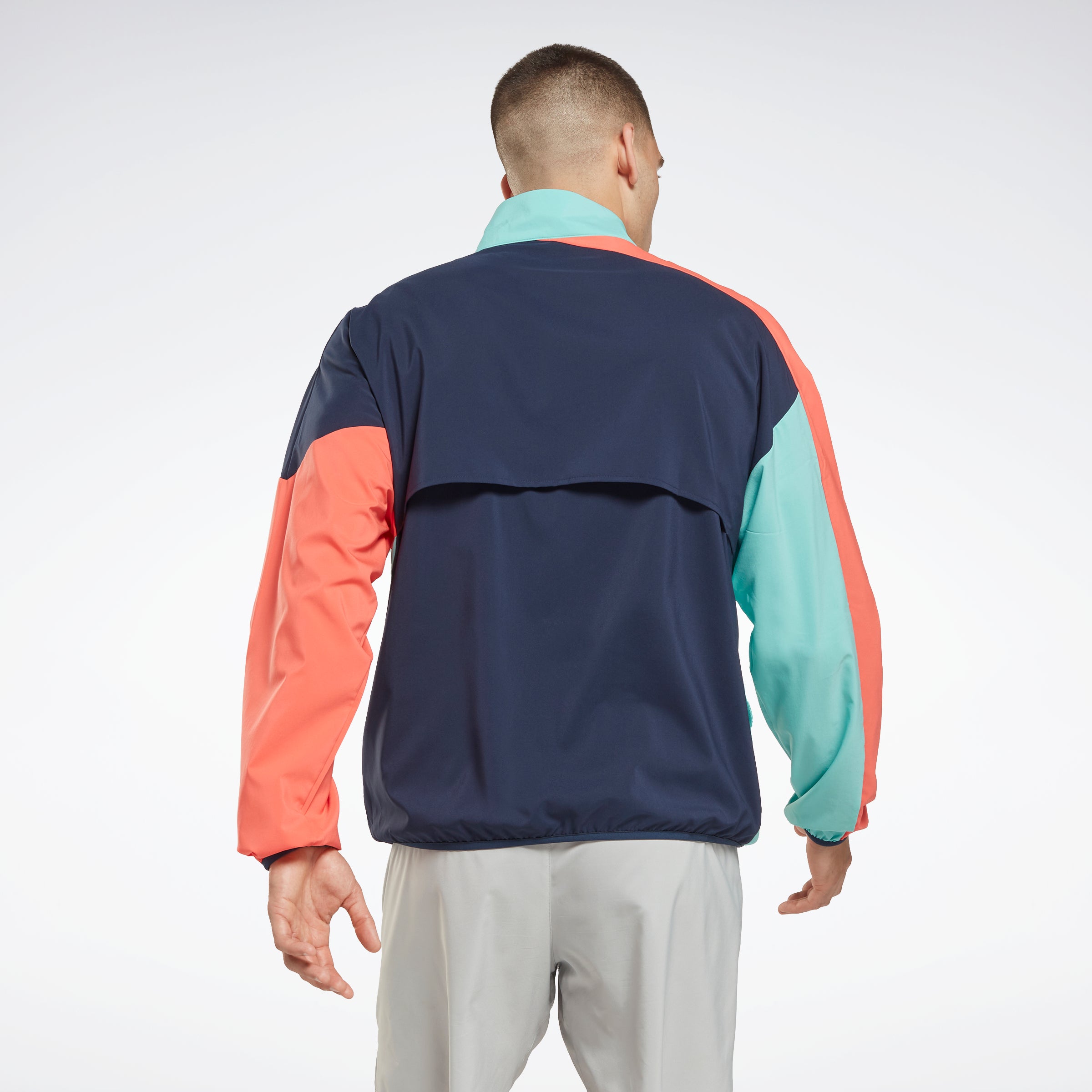 Reebok Apparel Men Running Woven Windbreaker Seclte – Reebok Canada