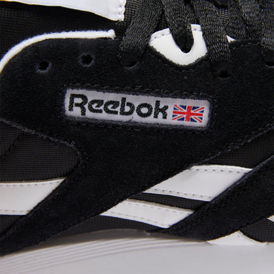 Reebok Footwear Men Classic Nylon Shoes Black/Black/White