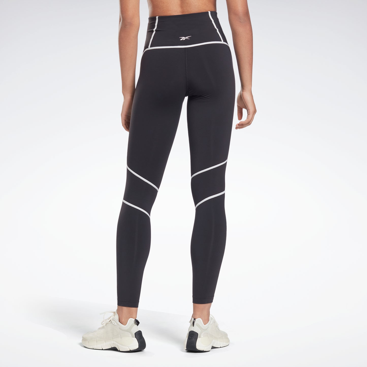 Buy Reebok Black Lux Jacquard Leggings from Next Luxembourg