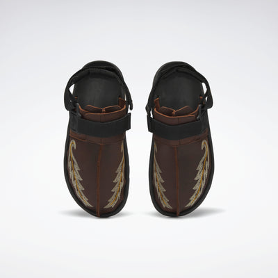 Reebok Footwear Men Mountain Research Beatnik Slides Brubrw/Cblack/Purgry