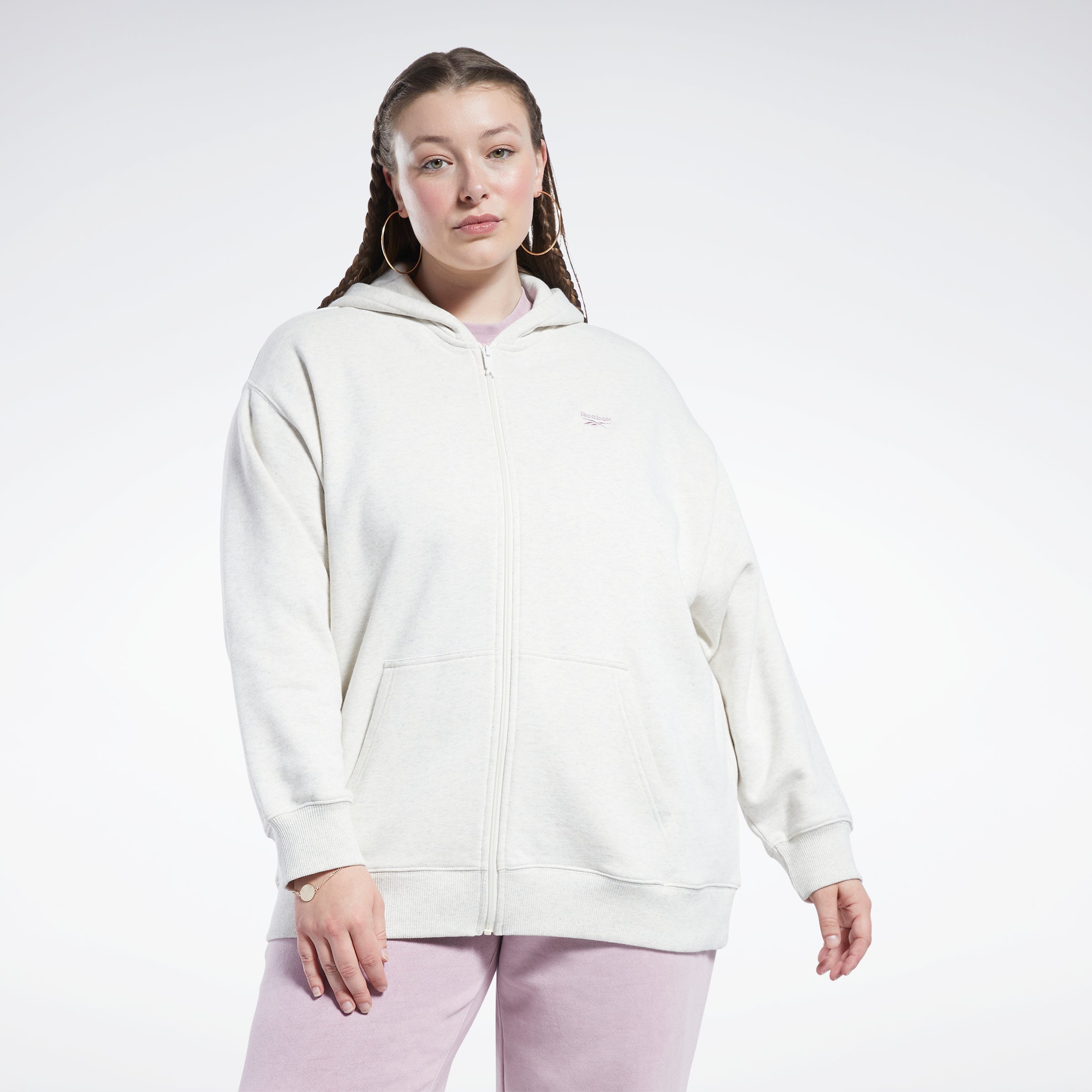 Plus size long store hoodie