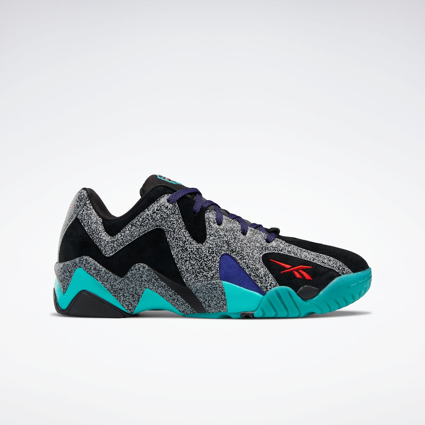 Reebok Footwear Men Nice Kicks Kamikaze Ii Low Shoes Black/Vecred