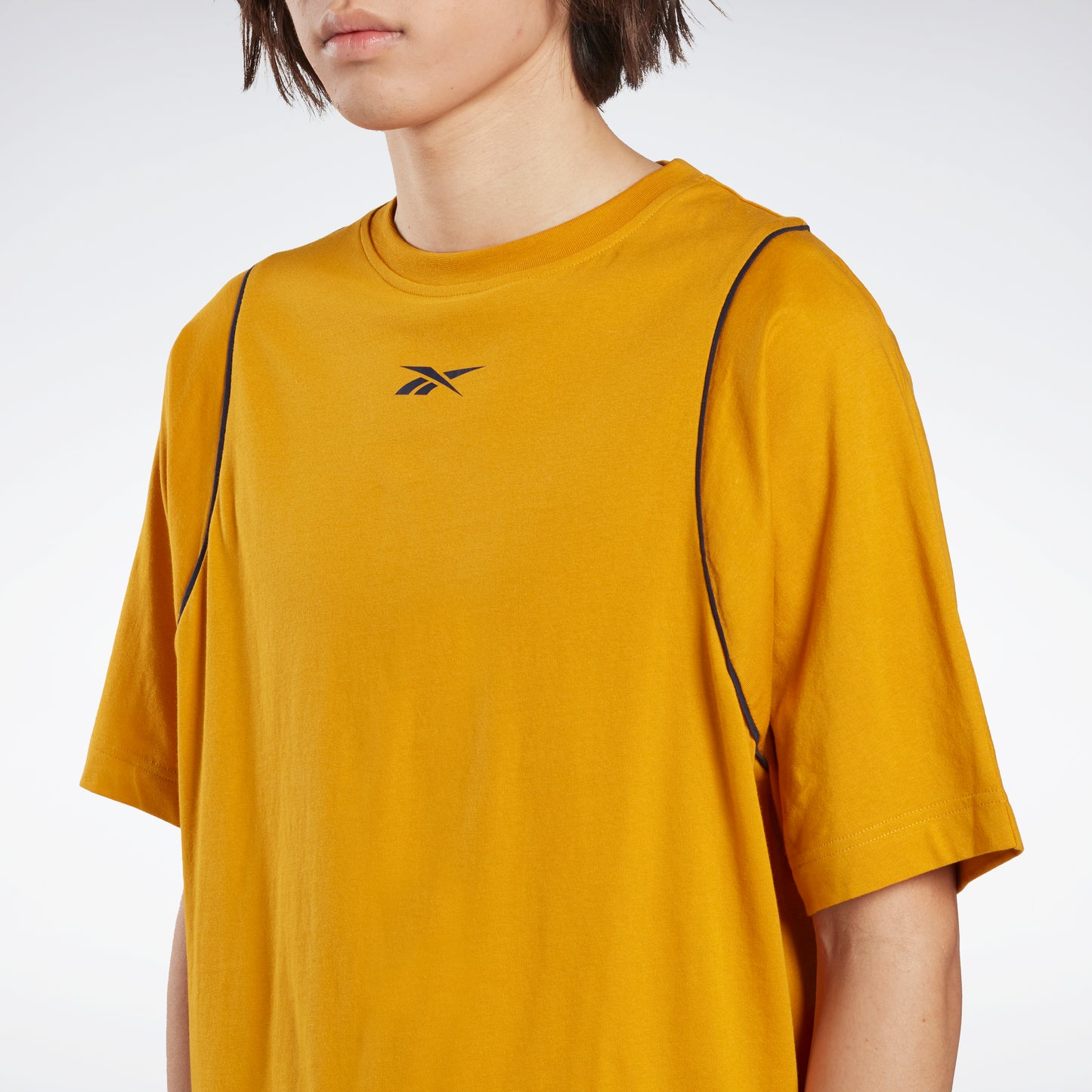 Reebok Apparel Men Myt Graphic T-Shirt Bright Ochre