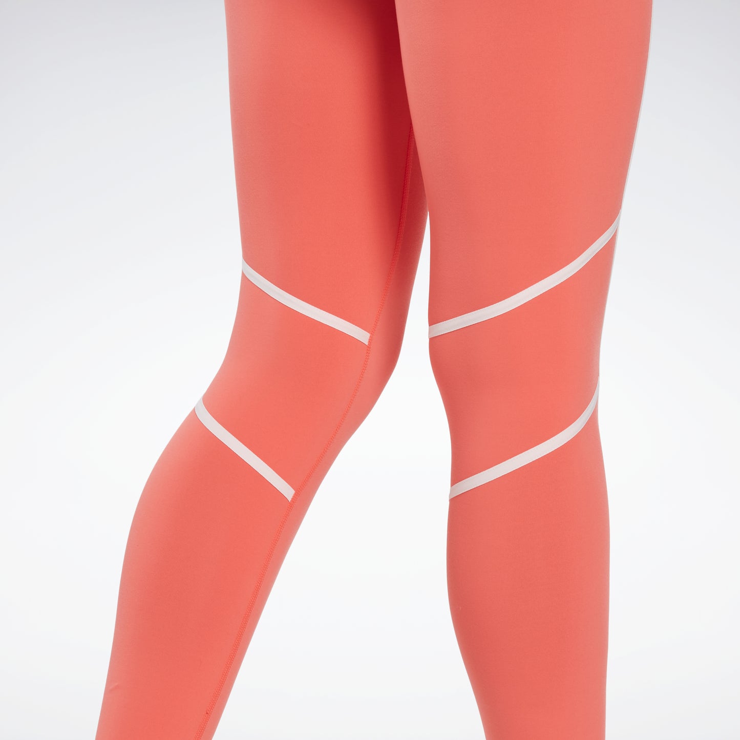 Reebok Apparel Women Lux Leggings à taille haute et à bloc de couleurs Smorfl