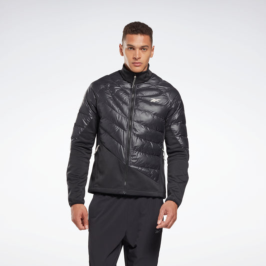 Reebok Apparel Men Thermowarm+Graphene Hybrid Jacket Black