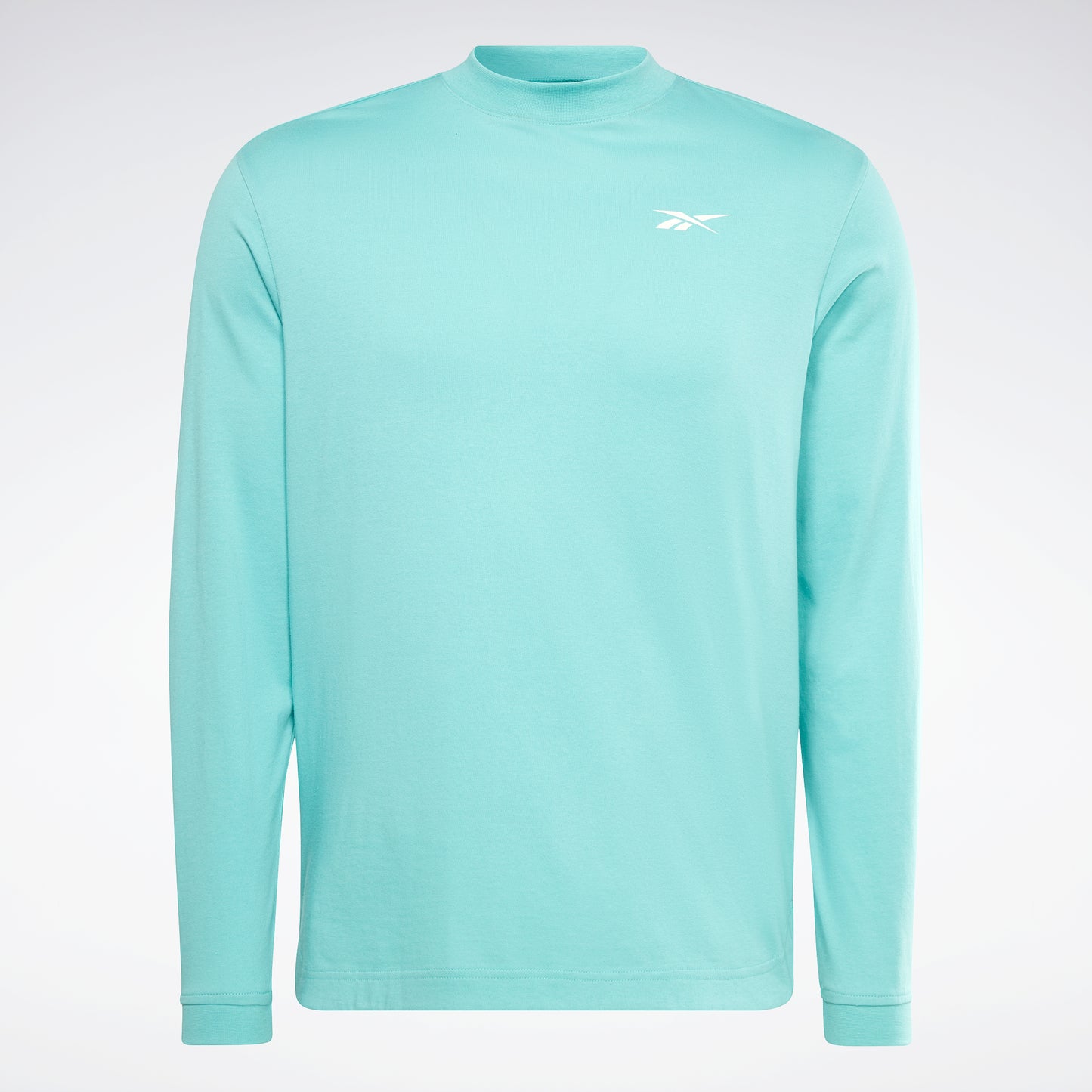 Reebok Apparel Men Myt Long-Sleeve Top Graphic T-Long-Sleeve Top Semi Classic Teal