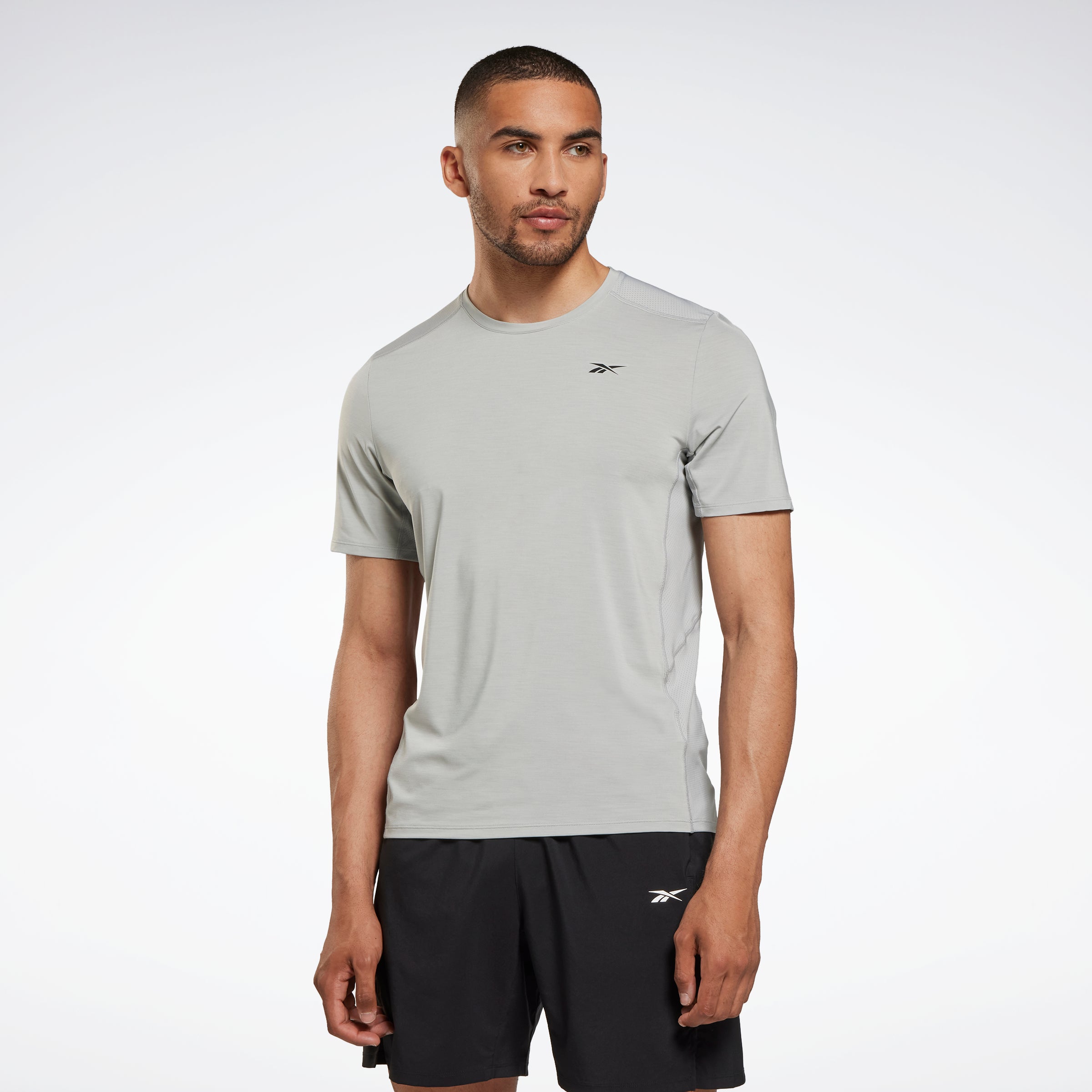 Reebok Apparel Men Activchill Athlete T Shirt Pugry3