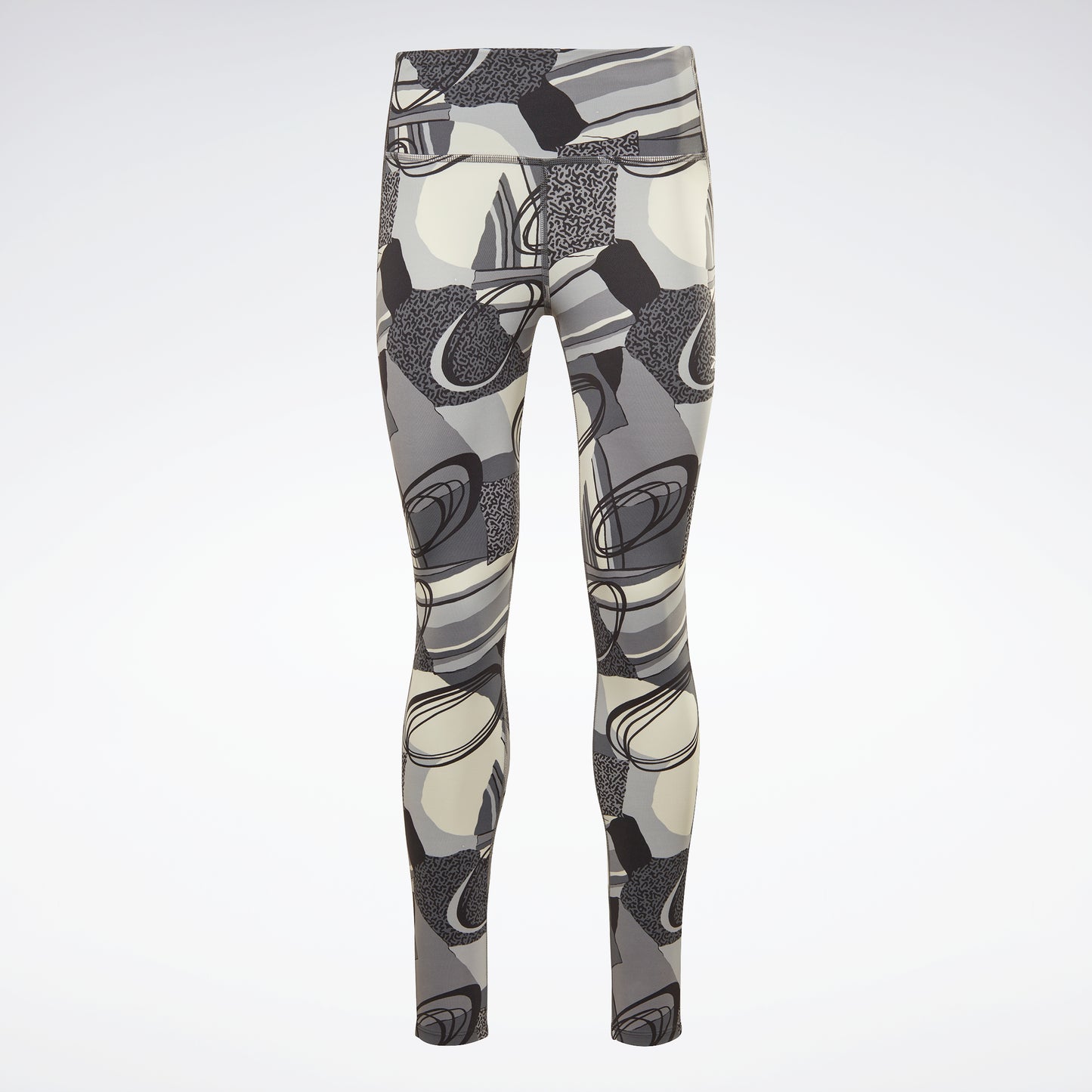 Reebok Apparel Women Lux Printed Perform Leggings Black