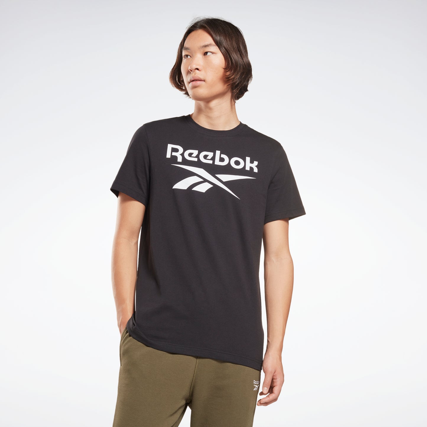 Reebok Apparel Men Reebok Identity Big Logo T-Shirt Black – Reebok Canada