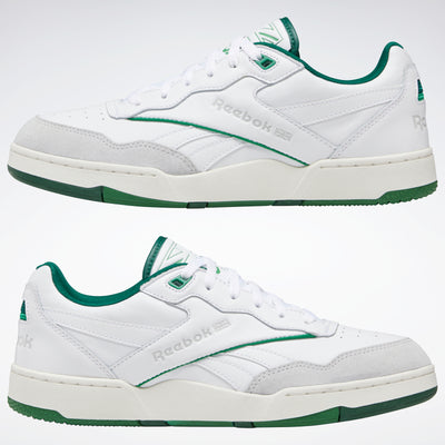 Reebok Footwear Men Bb 4000 Ii Shoes Ftwr White/Chalk/Dark Green