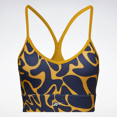 Reebok Apparel Women Workout Ready Sports Bra Bright Ochre