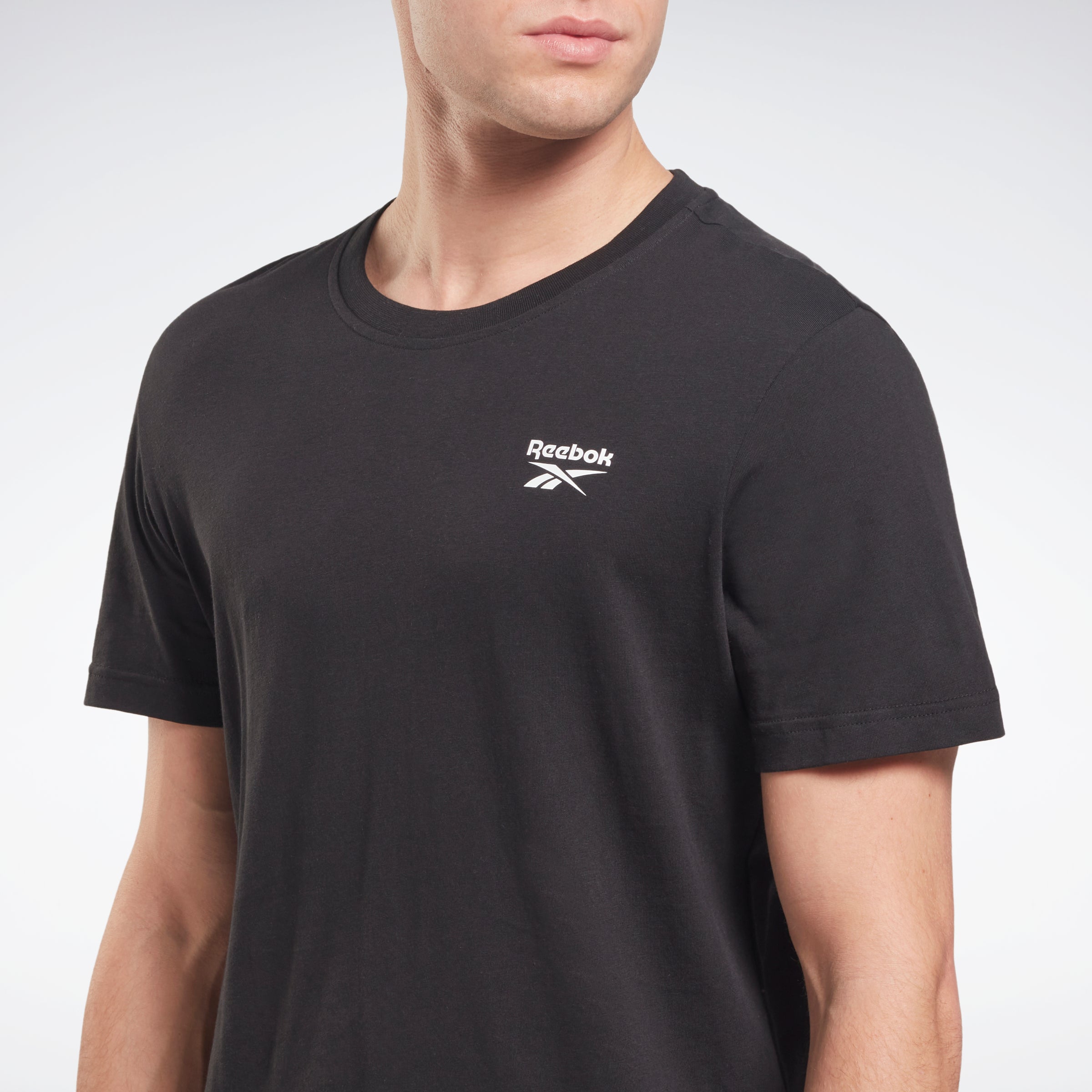 Reebok Apparel Men Reebok Identity Classics T Shirt Black