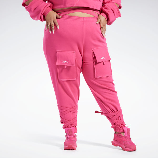 Reebok Apparel Women Cardi B Knit Joggers (Plus Size) Pnkfus – Reebok Canada