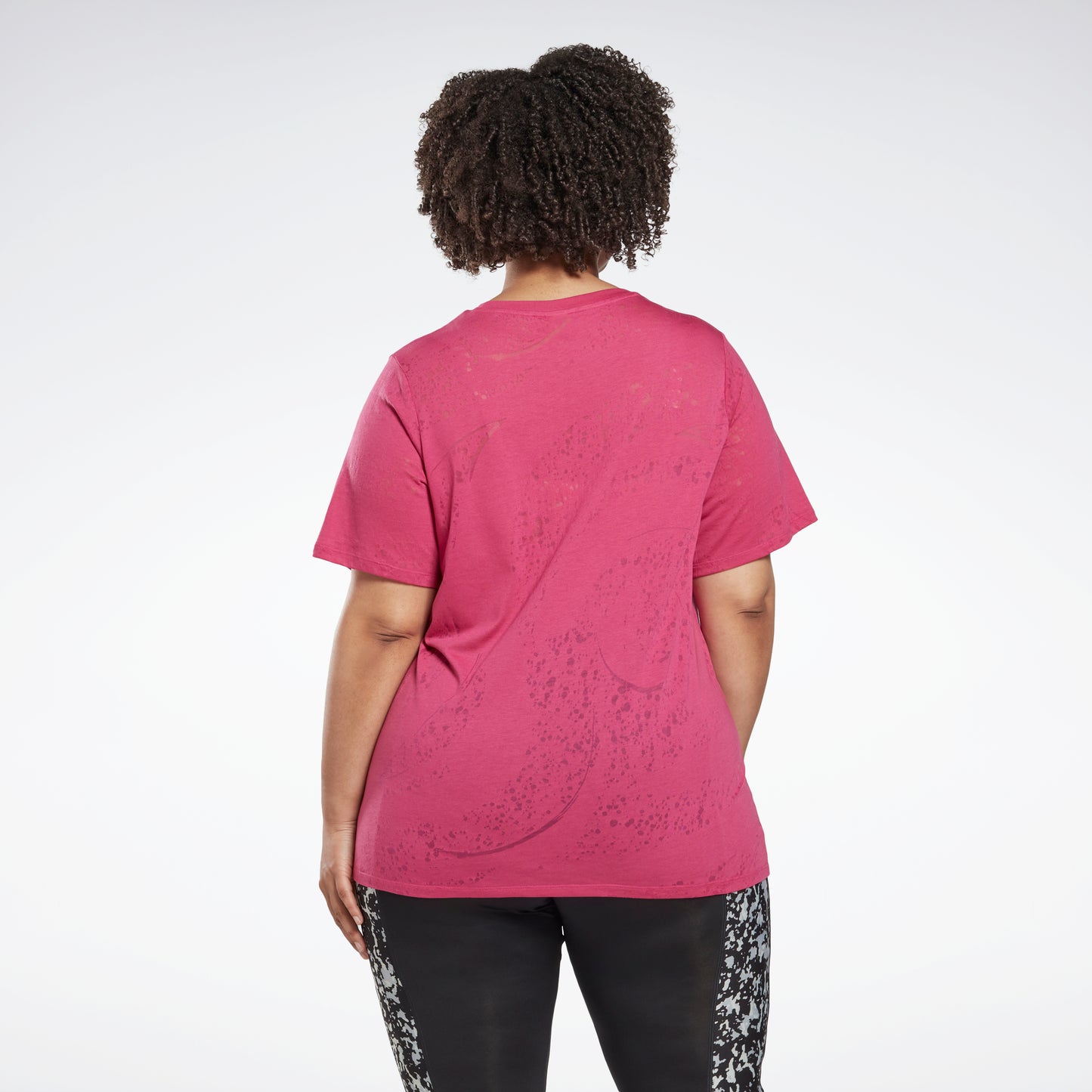 Reebok Apparel Women Burnout T-Shirt (Plus Size) Seprpi