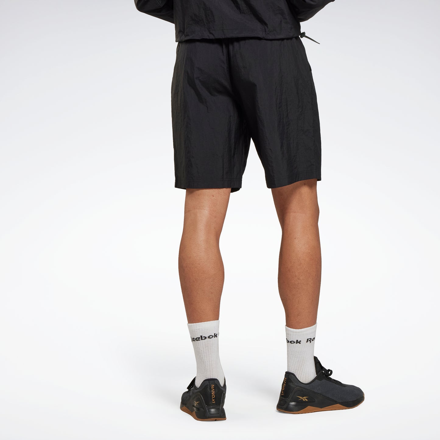 Reebok Apparel Men Lightweight Woven Shorts Black
