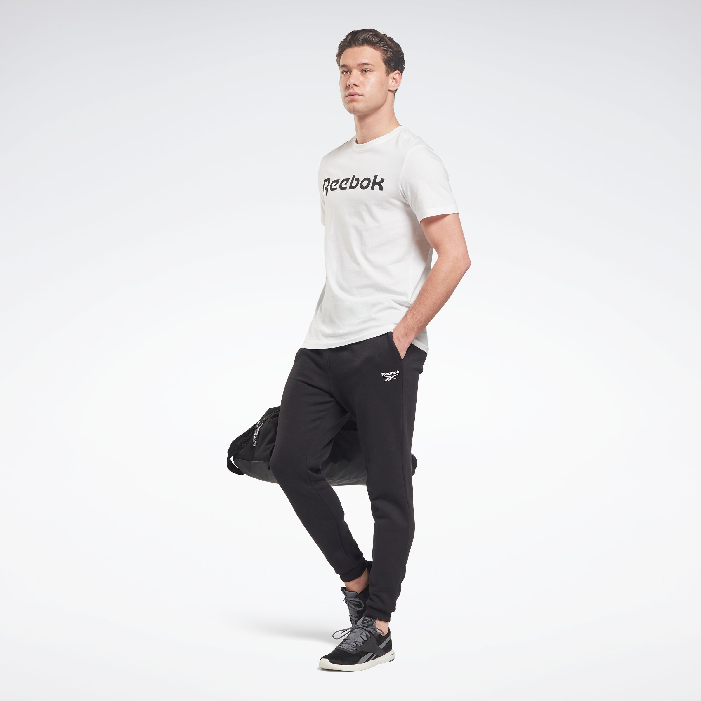 Black reebok jumper best sale