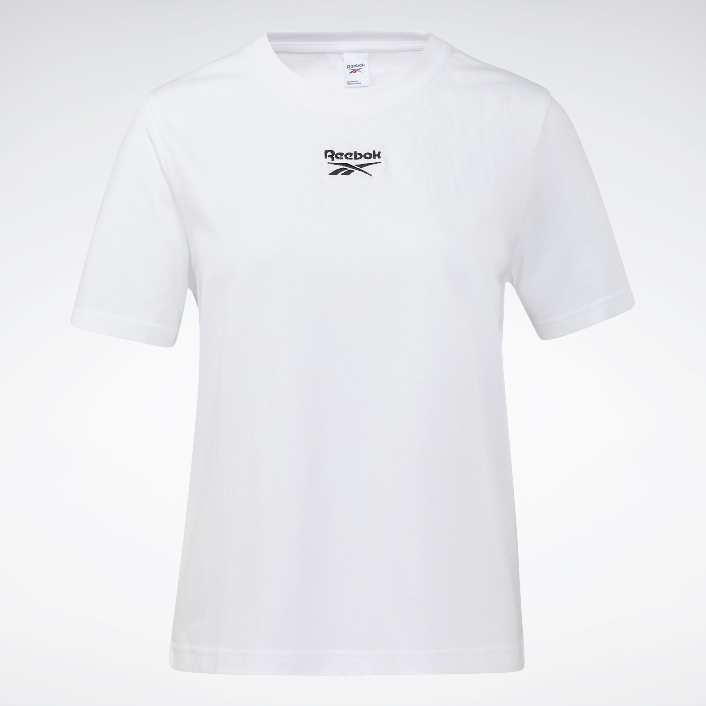 Reebok Apparel Women Reebok Classics Small Logo T-Shirt White/Black