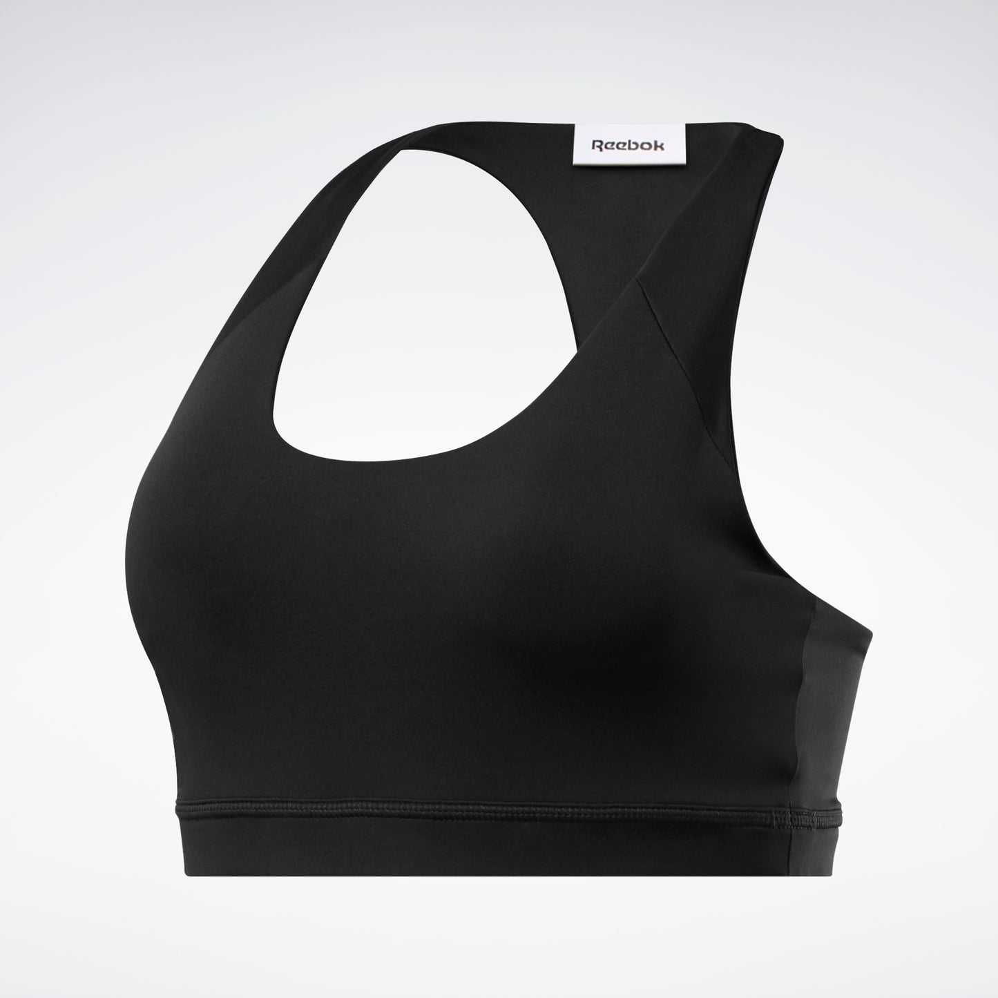 Reebok Womens Splatter Print Medium Impact Sports Bras with Removable Cups  