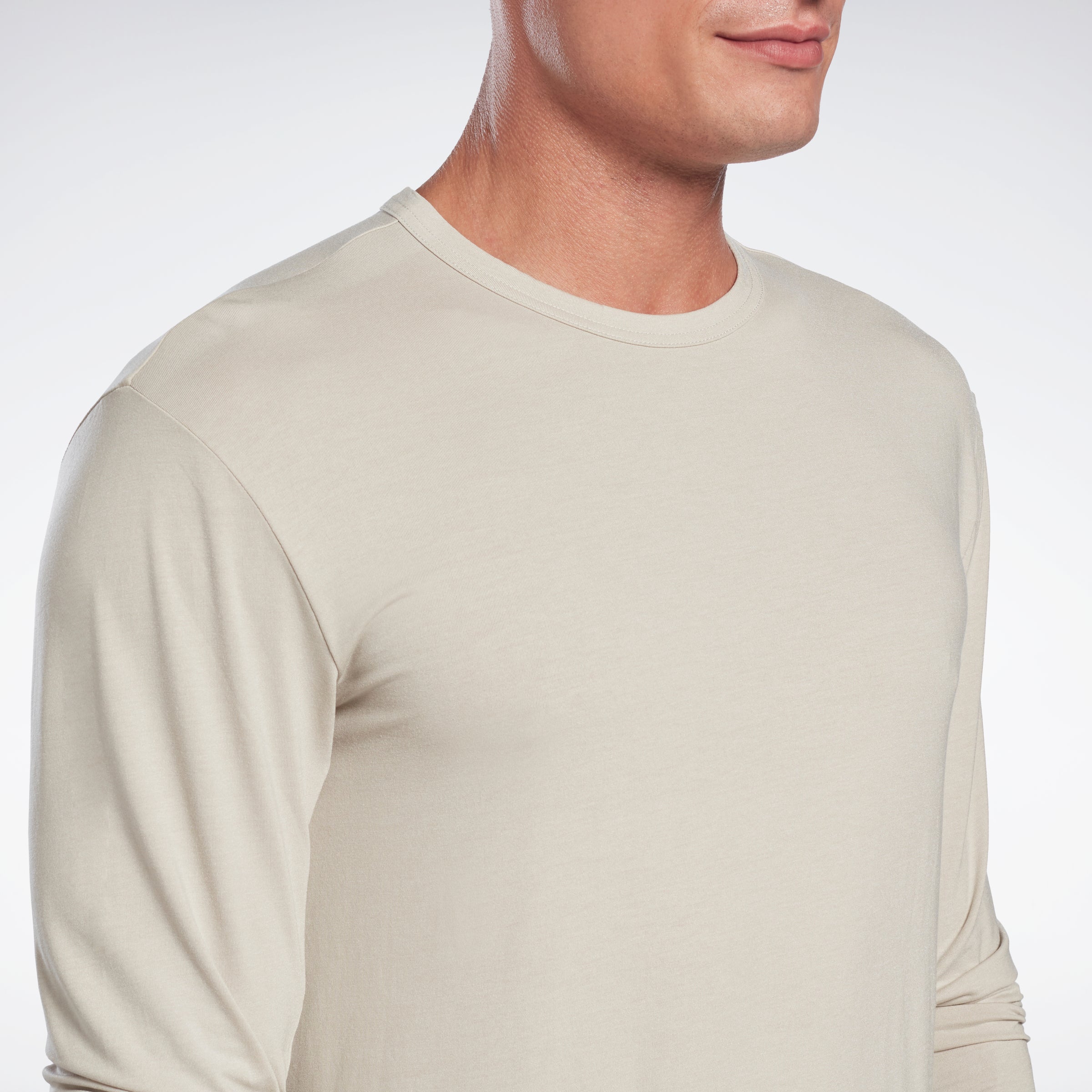 Reebok Apparel Men Activchill+Dreamblend Long-Sleeve Top Long