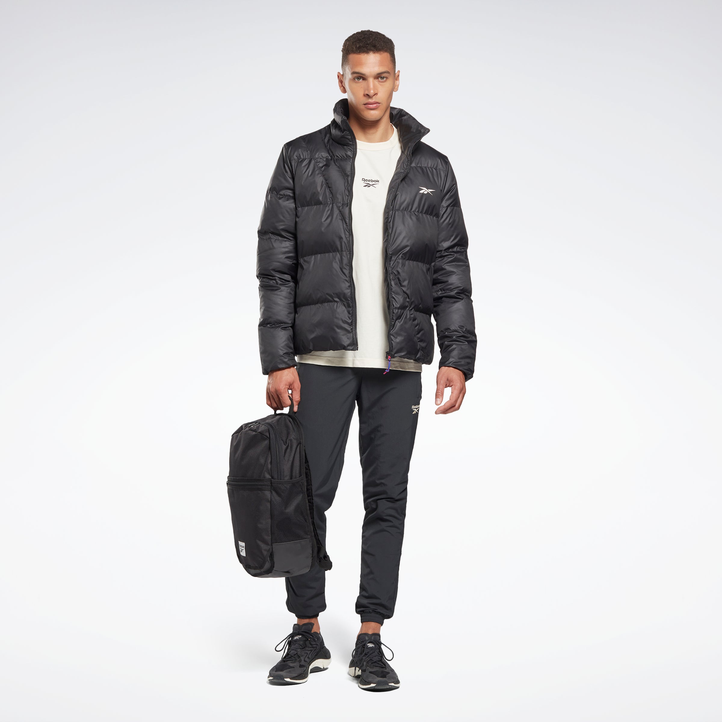 Nike colorblock quilted down best sale bomber jacket