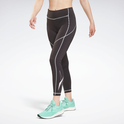 Reebok Apparel Women Workout Ready Big Logo Leggings Black/White – Reebok  Canada