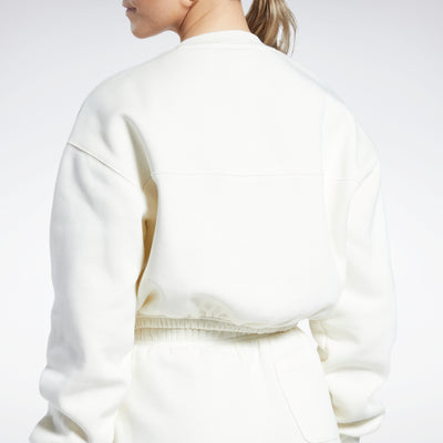 Reebok Apparel Women Classics Fleece Sweatshirt Clawht