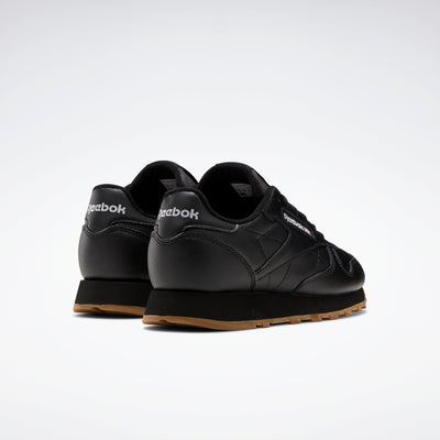Reebok Footwear Kids Classic Leather Shoes Junior Cblack/Cblack