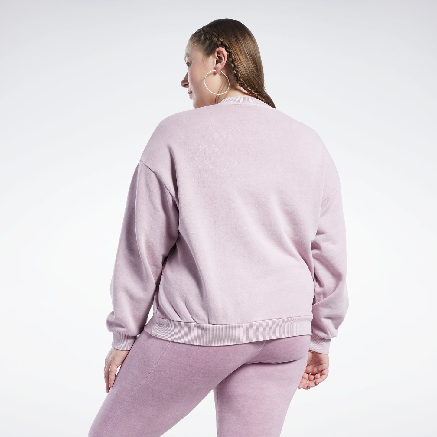 Reebok Apparel Women Classics Natural Dye Sweatshirt (Plus Size) Infliltration