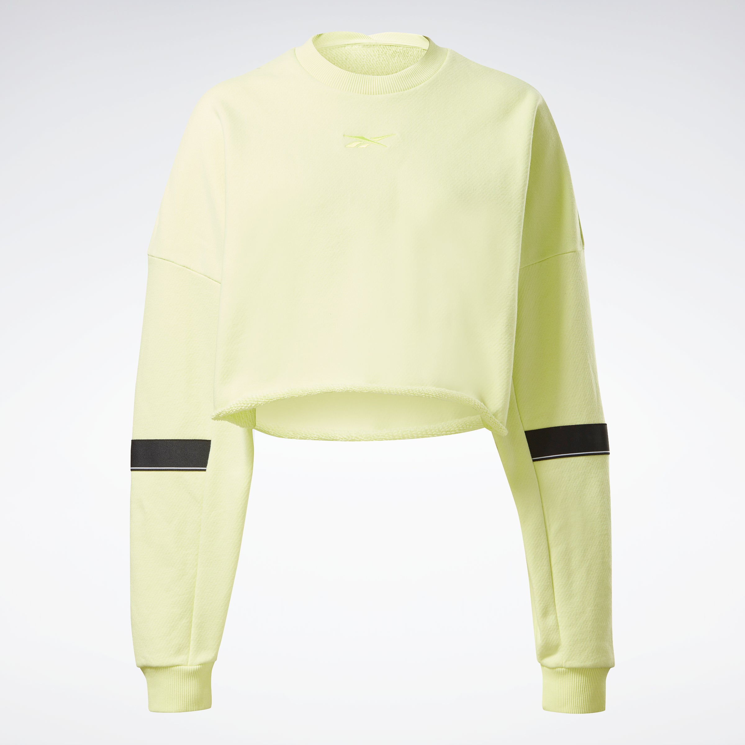 Reebok on sale cropped sweatshirt