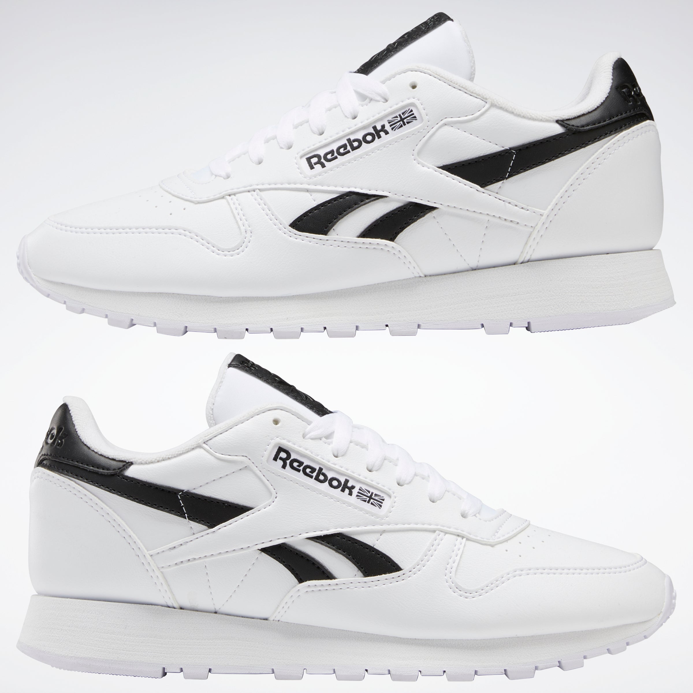 Reebok Footwear Men Classic Vegan Shoes Ftwwht/Cblack/Ftwwht