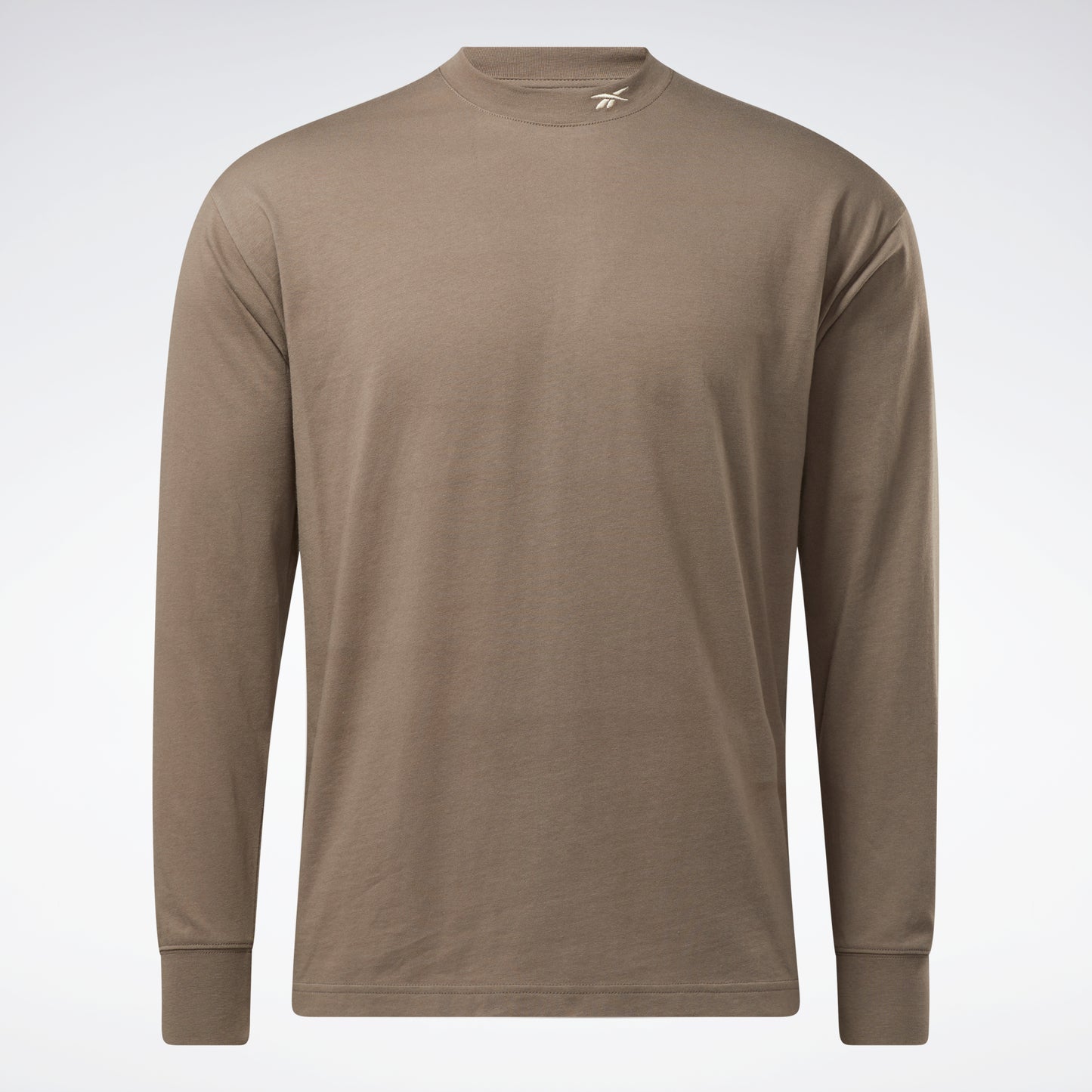 Reebok Apparel Men Classics Wardrobe Essentials Top à manches longues T-Long-Sleeve Top Trkgry