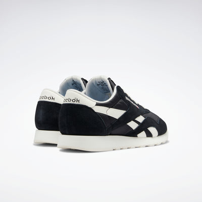 Reebok Footwear Men Classic Nylon 1991 Vintage Shoes Cblack/Chalk/Modblu