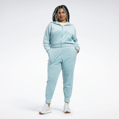 Reebok Apparel Women Classics Energy Q4 Velour Joggers (Taille Plus) Seagry