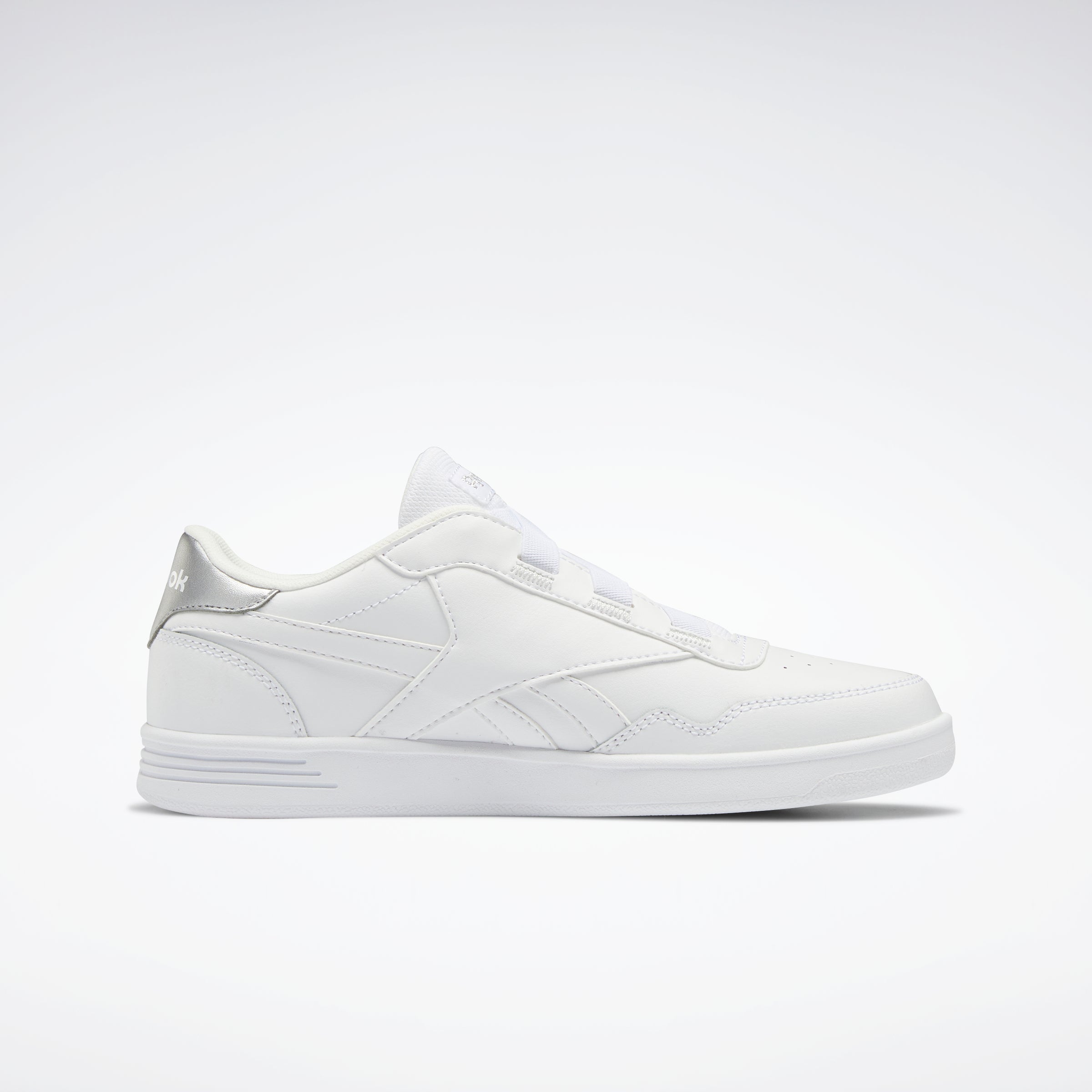 Reebok Footwear Women Reebok Royal Techque T Elastic Shoes White Silve Reebok Canada