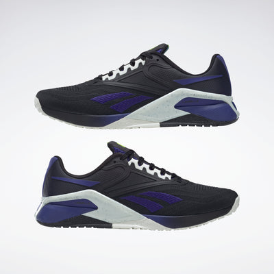 Reebok Footwear Men Nano X2 Shoes Cblack/Bolprp/Chalk