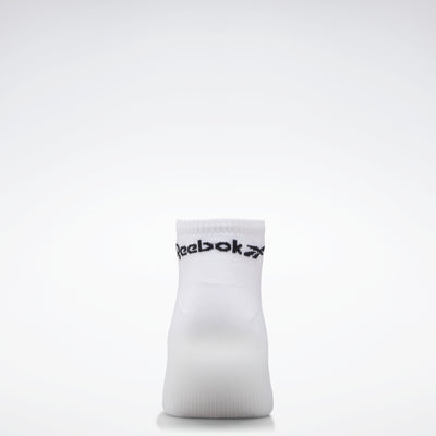 Reebok Apparel Men One Series Training Socks 3 Pairs White