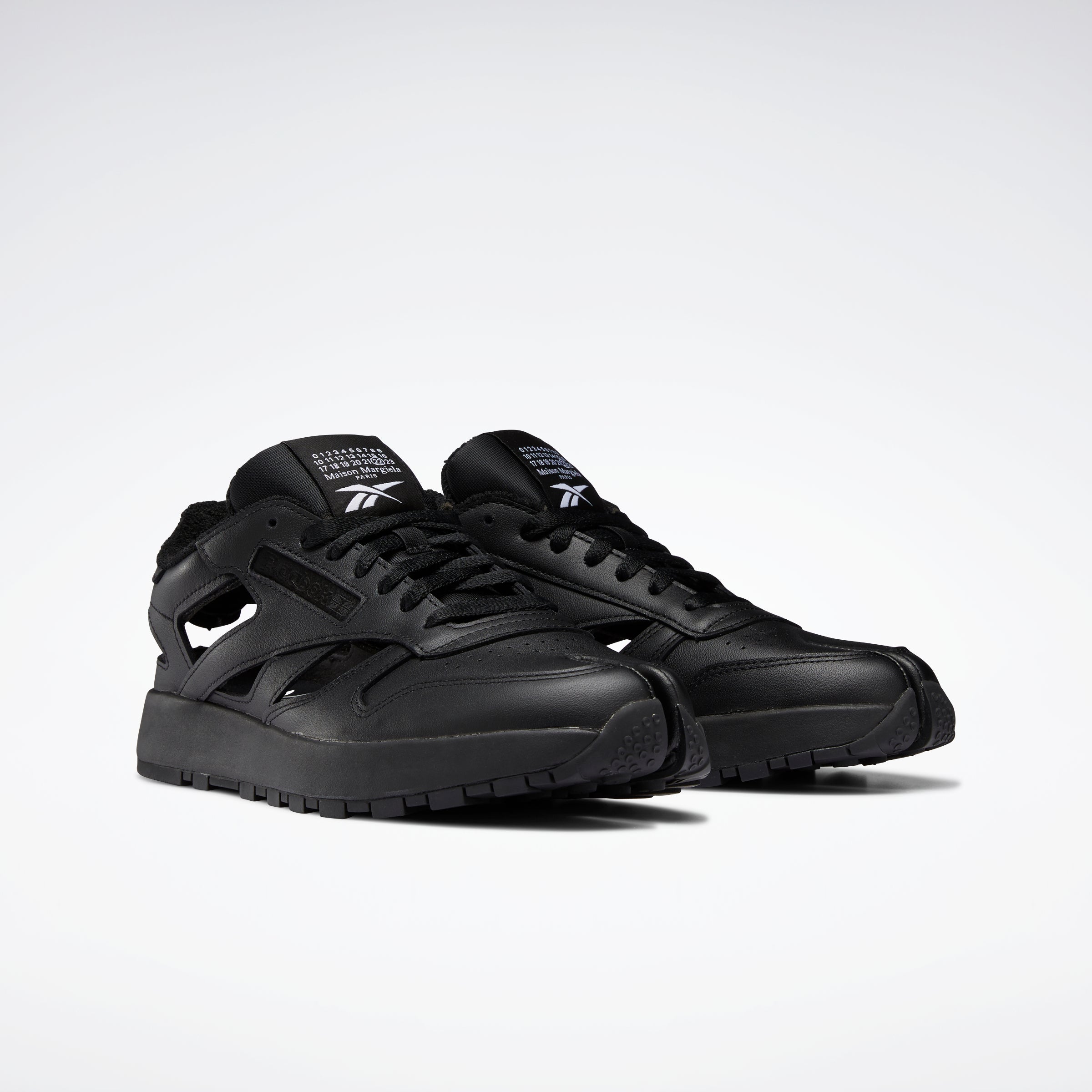 Reebok Footwear Men Maison Margiela Classic Leather Dq Shoes Black