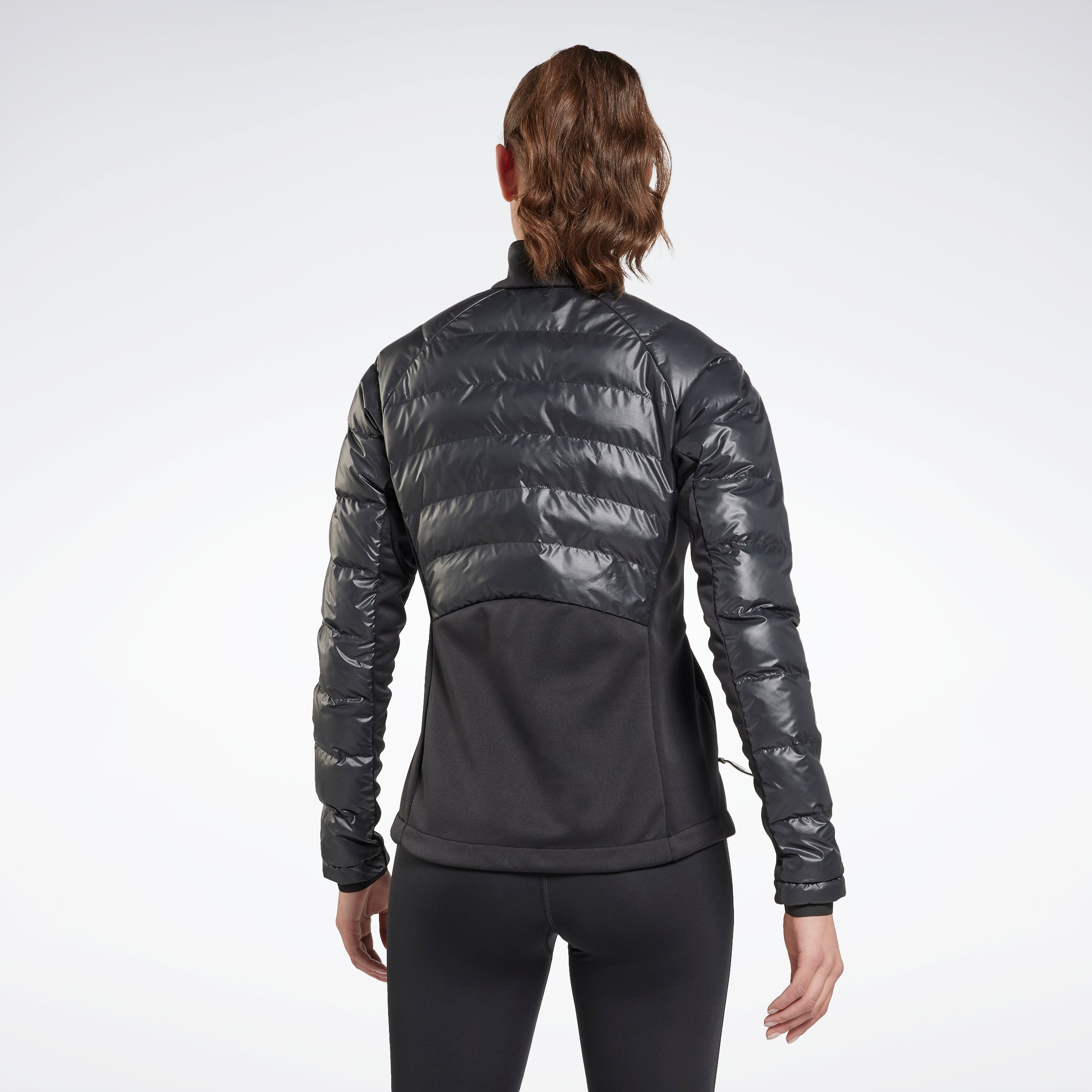 Reebok Apparel Women Thermowarm Graphene Hybrid Jacket Black