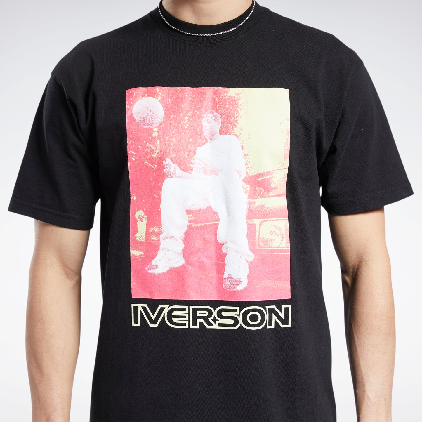 Reebok Apparel Men Allen Iverson Hot To Trot T-Shirt Black