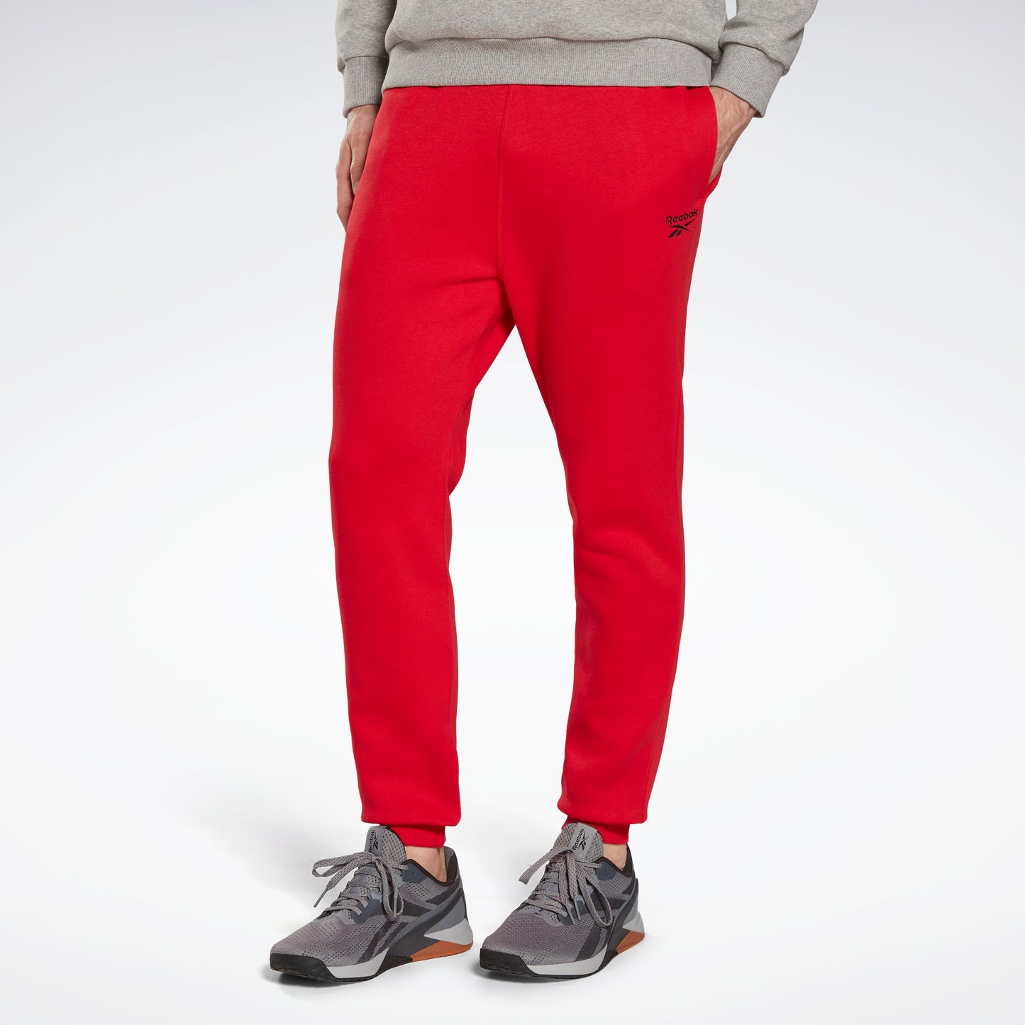 Reebok Men's Classics Twin Vector Track Pants in Radiant Red Size M -  Lifestyle Apparel